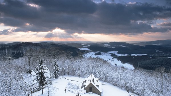 Rothaarsteig im Winter