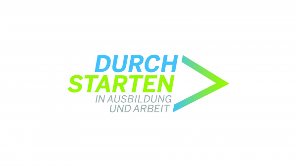 Logo Durchstarten in Ausbildung und Arbeit