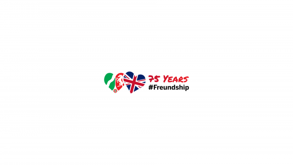 Logo 75 Years #Freundship