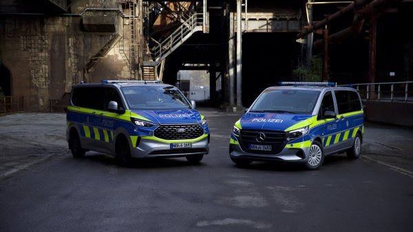 Streifenwagen der NRW-Polizei