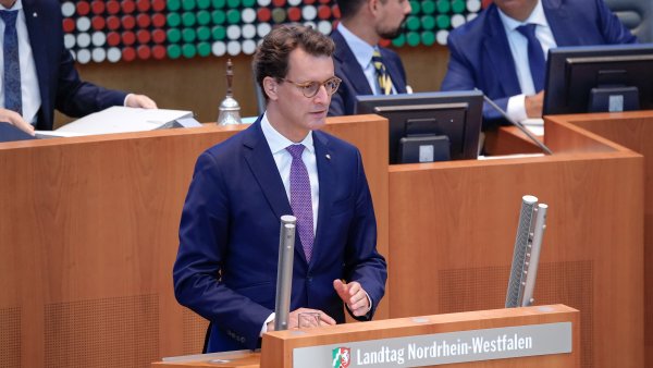 Regierungserklärung von Ministerpräsident Hendrik Wüst