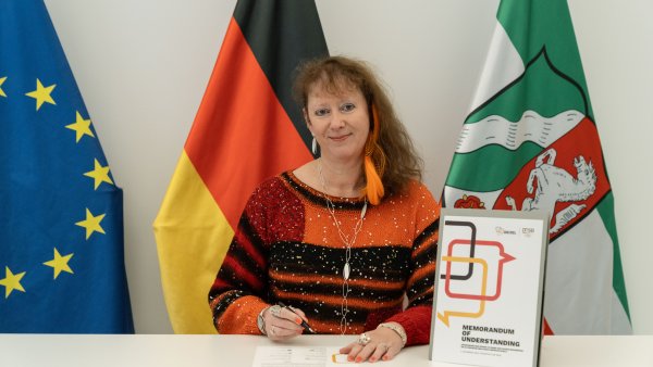 Deutschlands Sportland Nummer 1, Nordrhein-Westfalen, unterzeichnet das Memorandum of Understanding des Deutschen Olympischen Sportbundes 