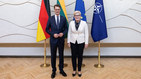 Politisches Gespräch mit der Premierministerin der Republik Litauen, Frau Ingrida Šimonytė