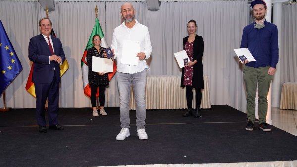 Vergabe der Rettungsmedaille des Landes Nordrhein-Westfalens