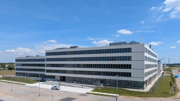Das neue Rechenzentrum in Kaarst – Außenansicht