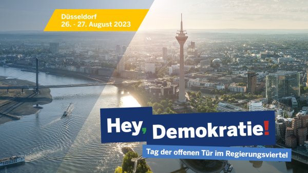 Hey, Demokratie! Tag der offenen Tür im Regierungsviertel