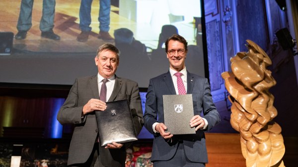 Ministerpräsident Wüst und Flanderns Ministerpräsident Jambon vereinbaren Zusammenarbeit von Nordrhein-Westfalen und Flandern im Bereich der Kreislaufwirtschaft
