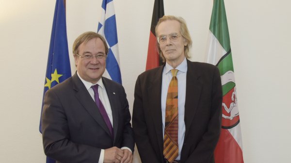 Ministerpräsident Laschet empfängt den Botschafter der Hellenischen Republik