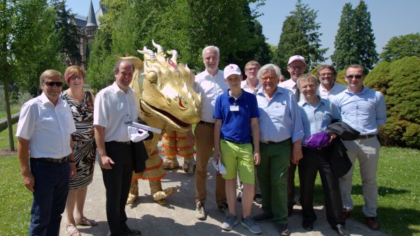 Wirtschaftsminister Garrelt Duin informiert sich über die touristischen Ziele und Attraktionen in NRW