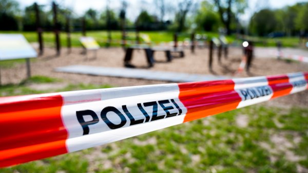Polizei, Sicherheit, Absperrband, Kriminalität