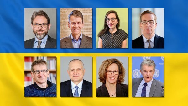 Collage mit Porträtfotos der Mitglieder