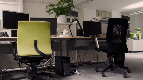 Büro, leer, Office, Arbeitsplatz, Homeoffice, Bürostühle