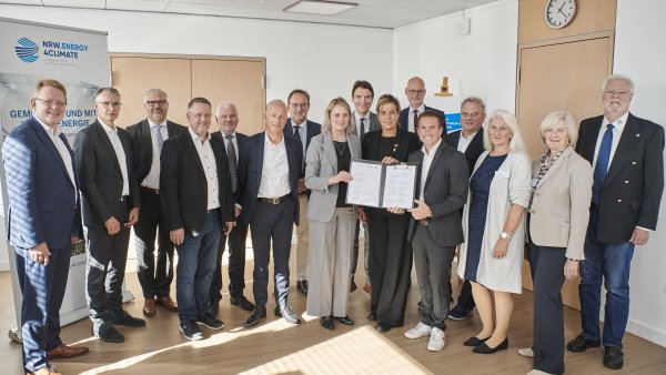 Unterzeichnung Initiative Abwasserwärme 2024