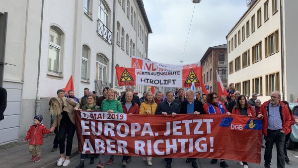 DGB-Kundgebung Tag der Arbeit Bielefeld