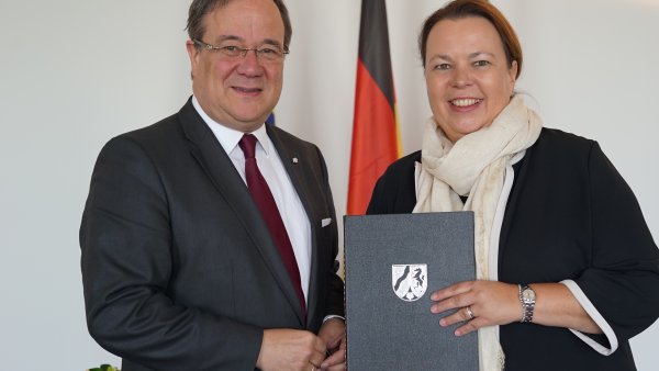 Ursula Heinen-Esser wird neue Ministerin für Umwelt, Landwirtschaft, Natur- und Verbraucherschutz