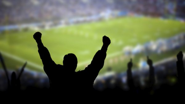 Fußball-Jubel