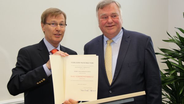 Bundesverdienstkreuz Uwe-Karsten Staeck (2018)