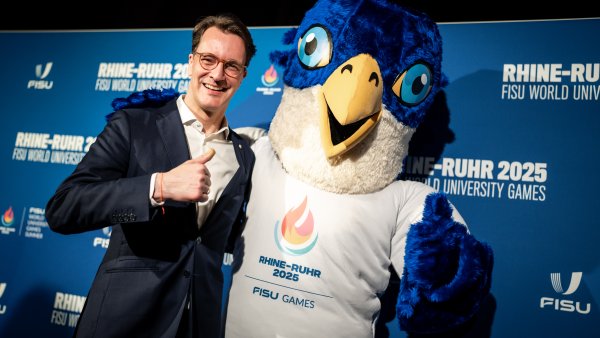 100 Tage bis zu den Rhine-Ruhr 2025 FISU World University Games