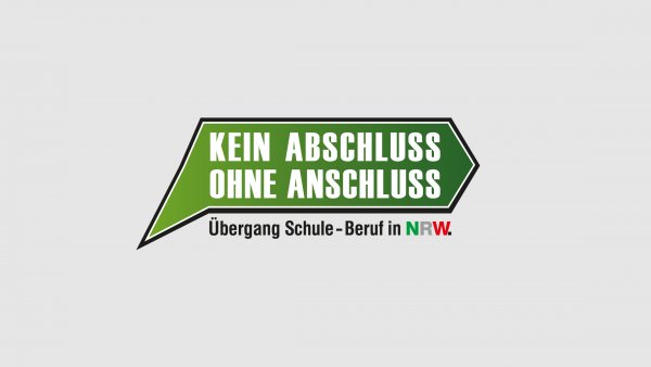 Logo Kein Abschluss ohne Anschluss (grau)