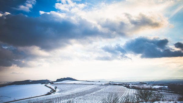 phb Landschaft, Schnee, Frost