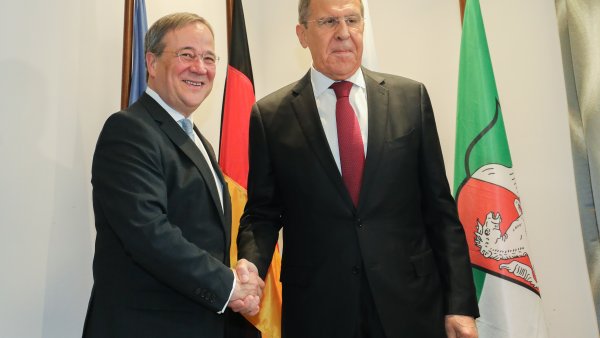Ministerpräsident Laschet empfängt deutschen und russischen Außenminister