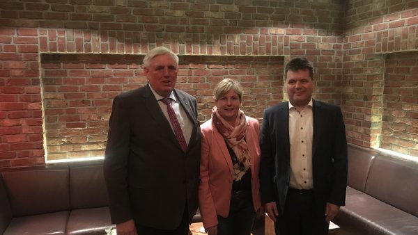 Gespräch Claudia Middendorf, Jürgen Dusel, Karl-Josef Laumann