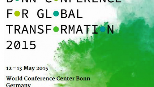 Titelbild Bonn Conference for Global Transformation