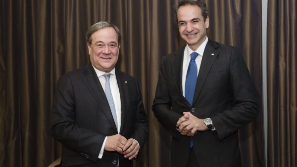 Ministerpräsident Armin Laschet trifft griechischen Premierminister Kyriakos Mitsotakis 