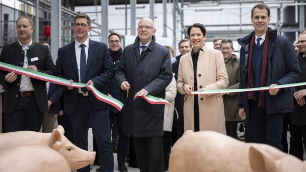 Stall der Zukunft Landwirtschaft Eröffnung