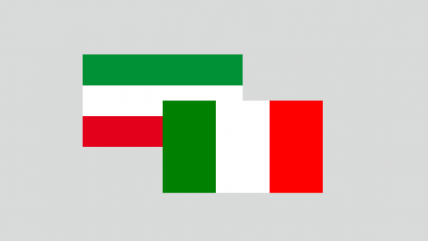 Bild Flaggen NRW und Italien