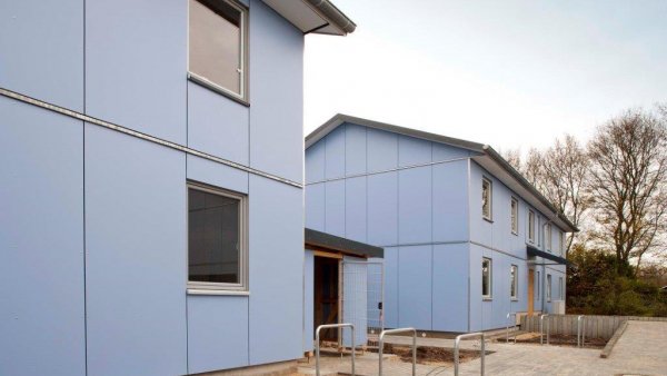 Bild Holzbau für Flüchtlinge