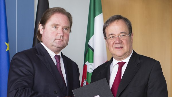 Ministerpräsident Armin Laschet ernennt Lutz Lienenkämper zum Minister für Finanzen