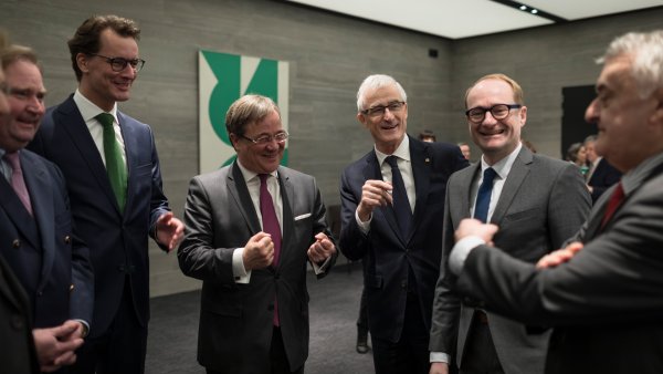 Gemeinsame Regierungssitzung von  Nordrhein-Westfalen und Flandern in Brüssel