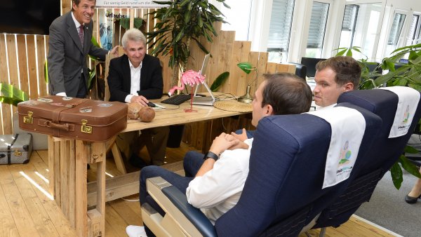 2017-08-16 Besuch Minister Pinkwart Urlaubsguru