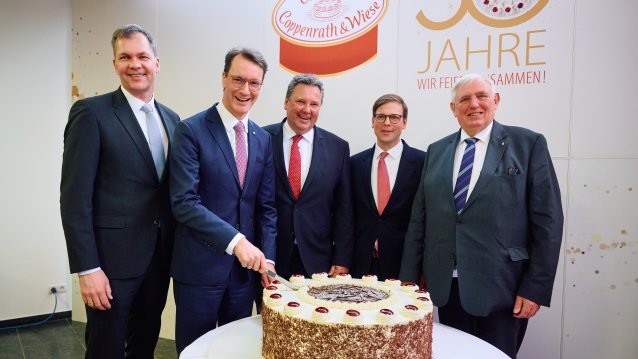 Besuch der Conditorei Coppenrath & Wiese KG in Mettingen