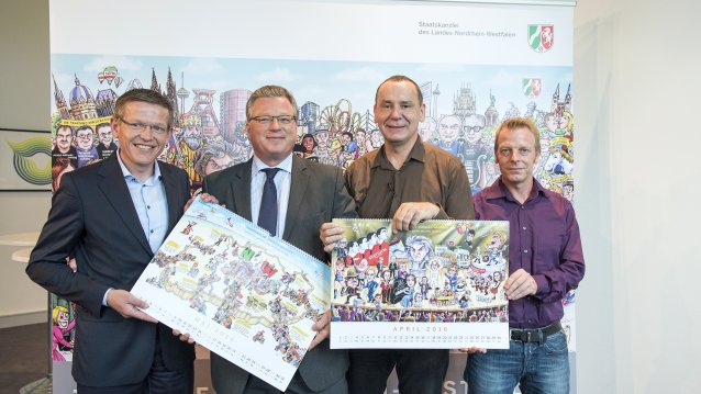 Vorstellung des neuen NRW-Kalenders 2016