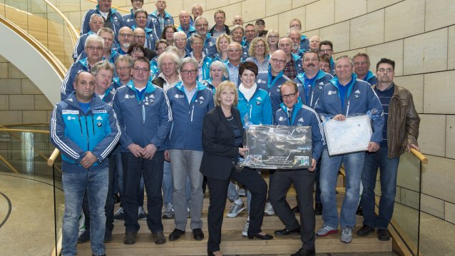 Ministerpräsidentin Hannelore Kraft trifft Ehrenamtliche der Bob & Skeleton WM 2015