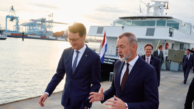 Rundgang im Hafen