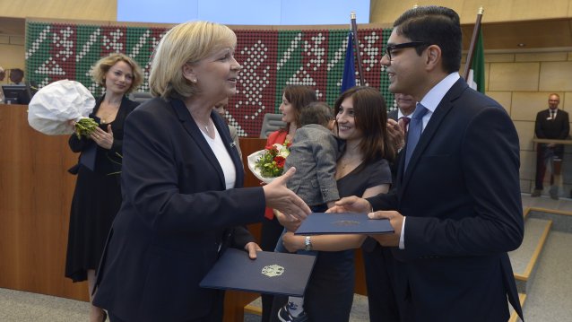 Einbürgerungsfeier des Landes NRW im Landtag