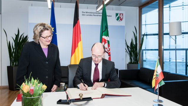 Besuch aus der Wallonie, 11.03.2013