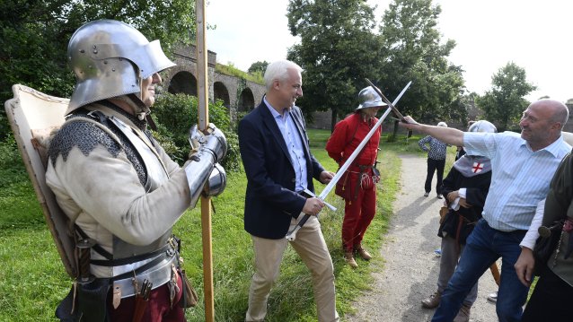 Touristische Sommerreise von Wirtschaftsminister Garrelt Duin durch NRW