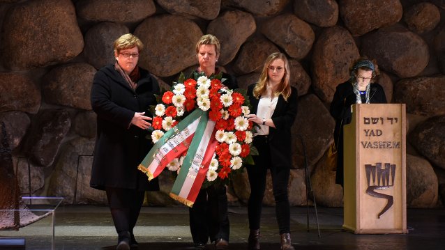Schulministerin Sylvia Löhrmann reist nach Israel: Gedenken der Opfer des Holocaust 