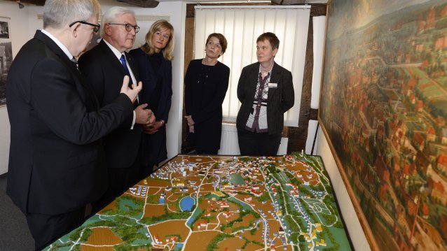 Besuch von Bundespräsident Dr. Frank-Walter Steinmeier beim Jubiläums-Gottesdienst der von Bodelschwingschen Stiftungen Bethel