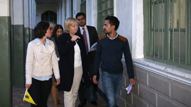 Ministerpräsidentin Hannelore Kraft besucht das ET-Instituto del Tecnico Central in Bogota