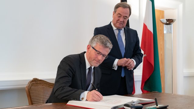 Ministerpräsident Laschet empfängt Botschafter der Ukraine