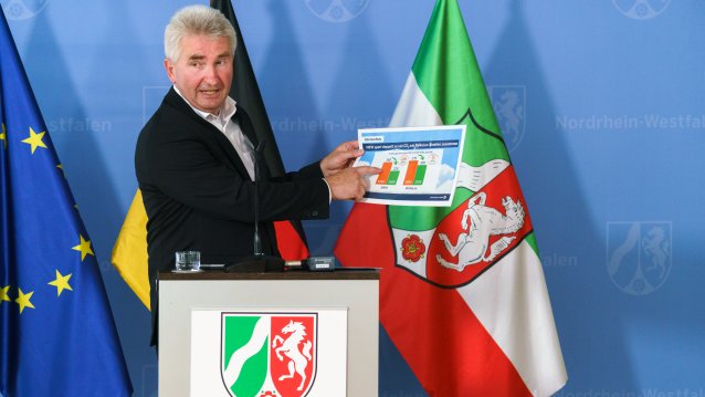 Presse-Briefing mit Wirtschafts- und Energieminister Prof. Dr. Andreas Pinkwart