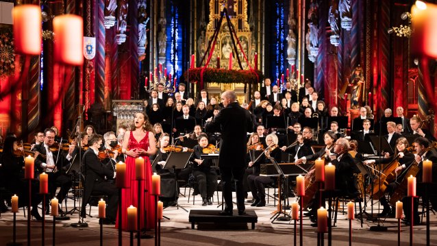 Musiker auf der Bühne