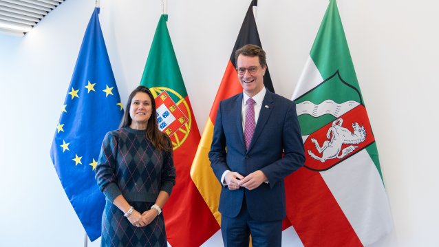 Antrittsbesuch der Generalkonsulin der Portugiesischen Republik, Lidia Margarida Bandeira Nabais