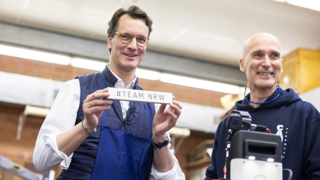 Besuch des Campus Handwerk