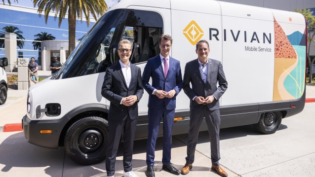 Besuch bei E-Fahrzeughersteller Rivian